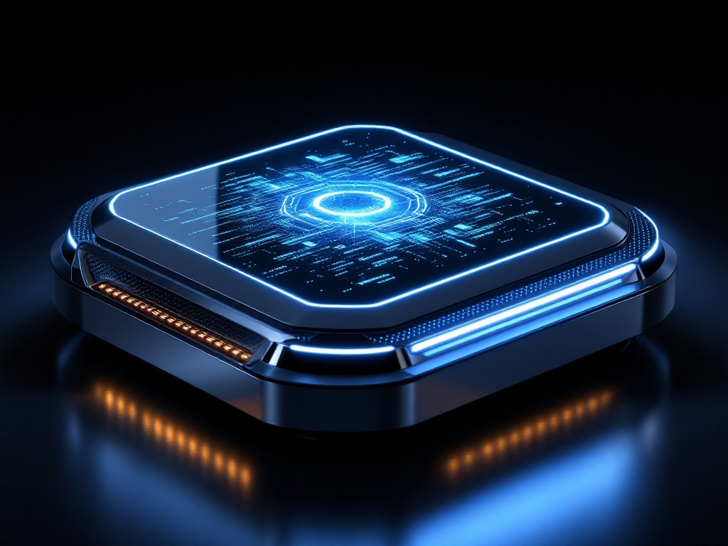 Immagine di fantasia. Dispositivo elettronico che ricorda un circuito integrato